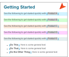 Example of using a different variable for a common name in conditioned text.