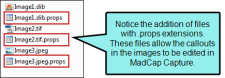 Image showing imported image .props files, which contain things like callouts.